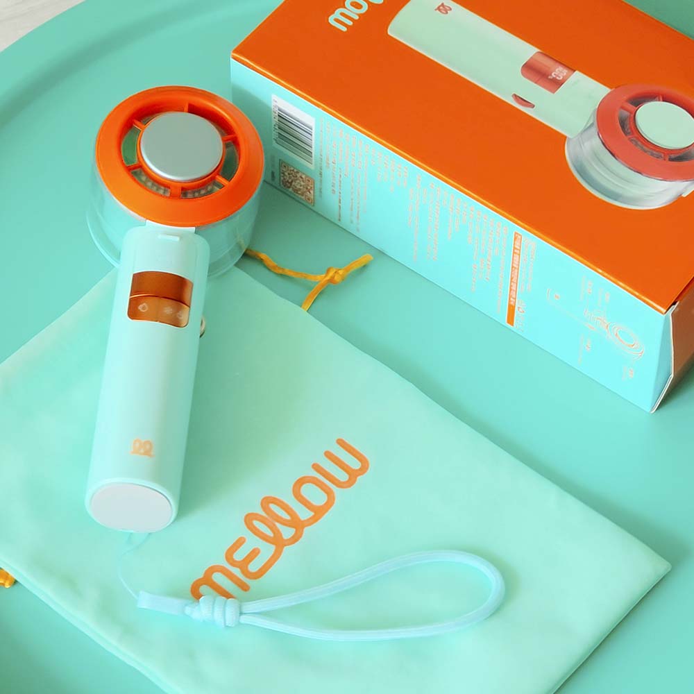 [데코아르] 미스트 100단 핸디 선풍기(대용량 배터리 4500mAh)