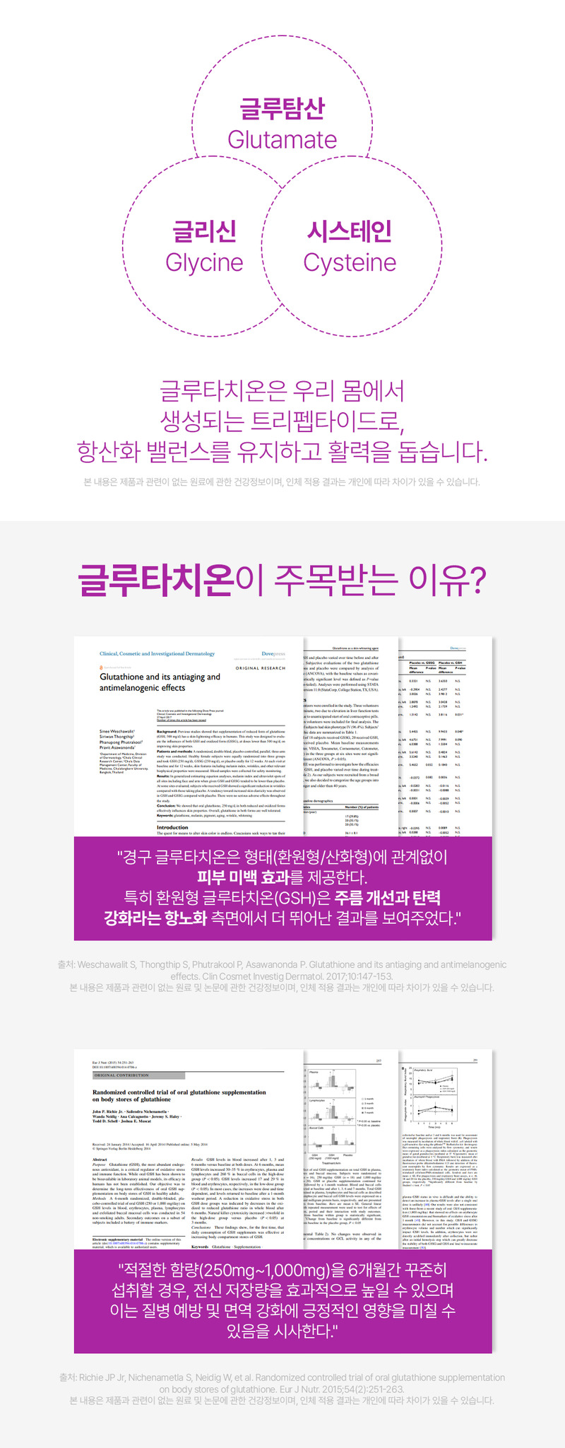 [바지오] 포켓 글루타치온 500mg X 20정 상세 10
