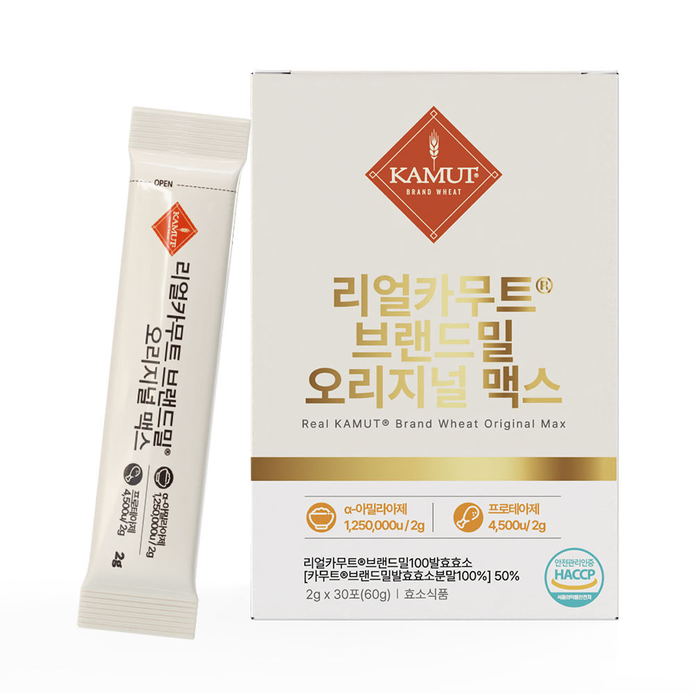 [비온허브] 리얼카무트 브랜드밀 오리지널 맥스 30스틱