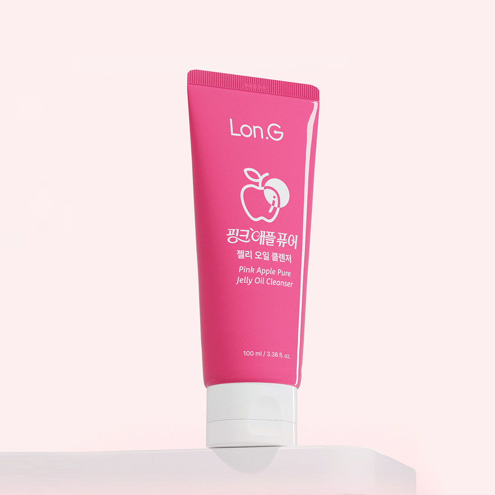 [론지] 핑크 애플 퓨어 젤리 오일 클렌저 100ml (Pink Apple Pure Jelly Oil Cleanser)
