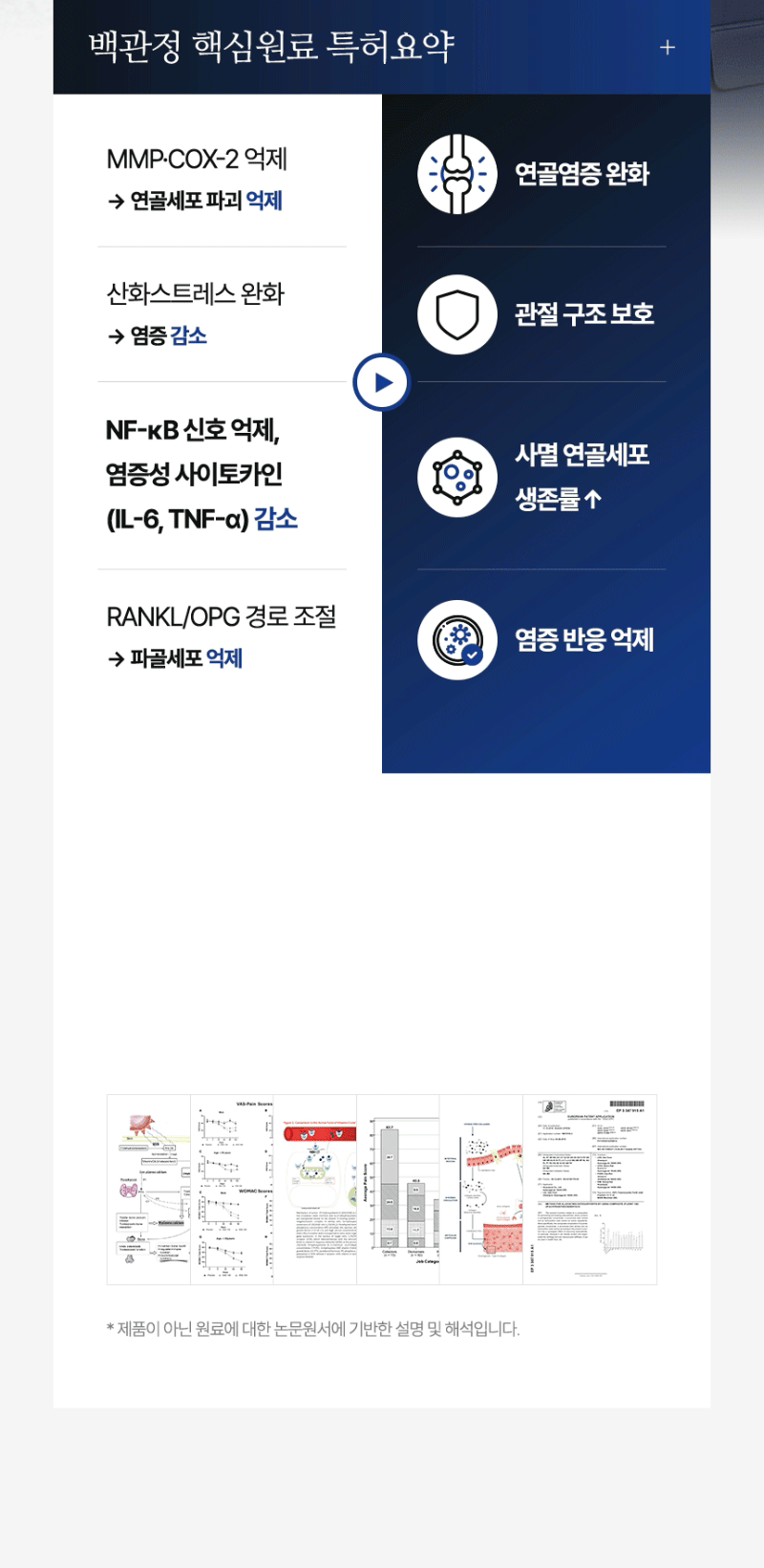 백관정 초심 소연골 콘드로이친 1200 관절 MSM 보스웰리아 MBP 600mg x 60정 상세 2