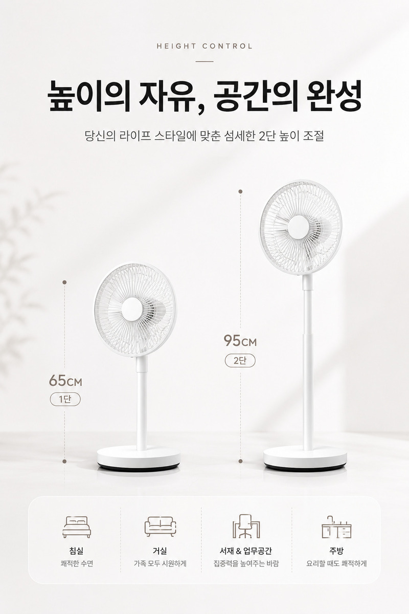 [비마드] 26년형 3D 써큘레이터형 스탠드 선풍기 AZF-RC6222 상세 12