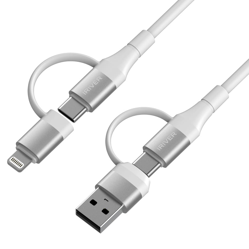 [아이리버] CtoC 케이블 60W 초고속 4in1 충전케이블 ISD-CL150CA