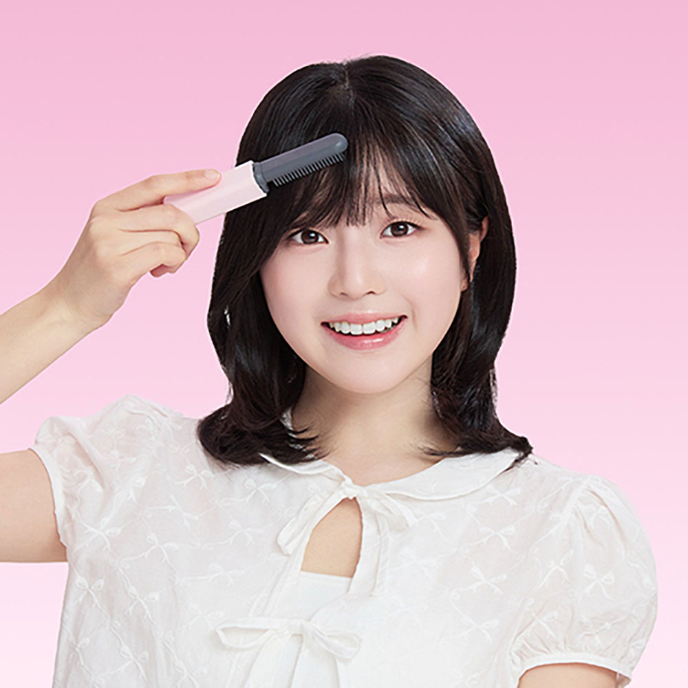 [오르빗] 초소형 무선 헤어 브러쉬형 미니 매직고데기 OR-MINI MAGIC