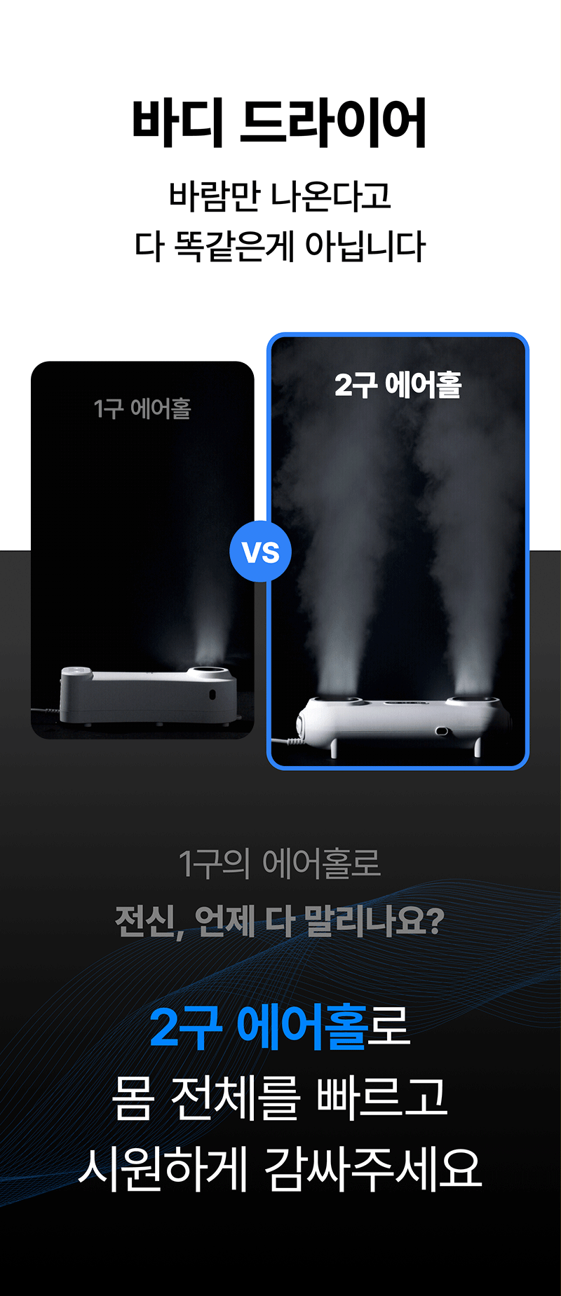 [마이프랜드] 프리미엄 BLDC 음이온 바디드라이어 MFB-8282 상세 8
