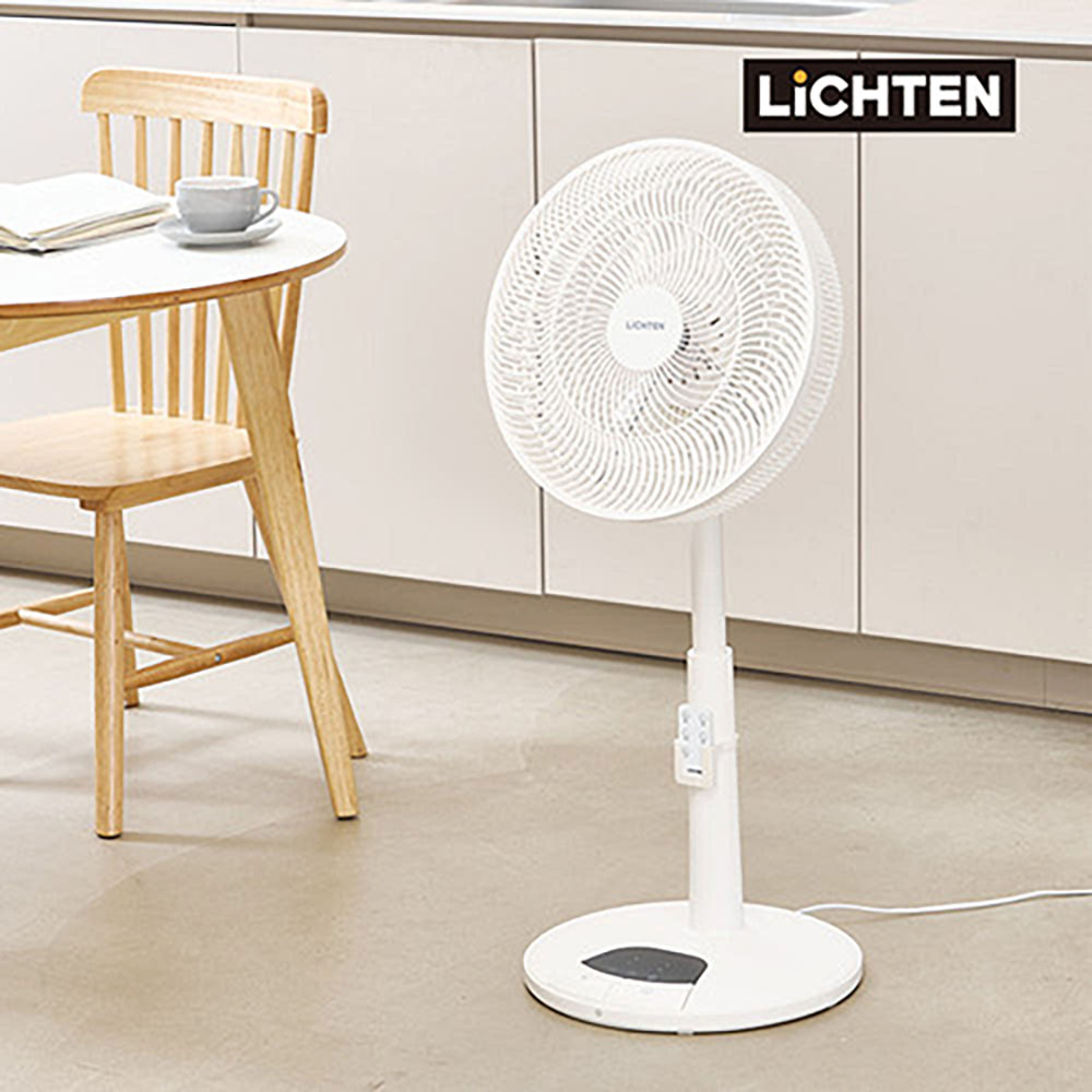 [리히텐] 14인치 5엽 리모컨 발터치 선풍기 SL-200R