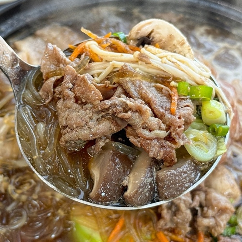 [달미푸드] 버섯가득 소불고기 버섯전골 600g (600g*1팩)