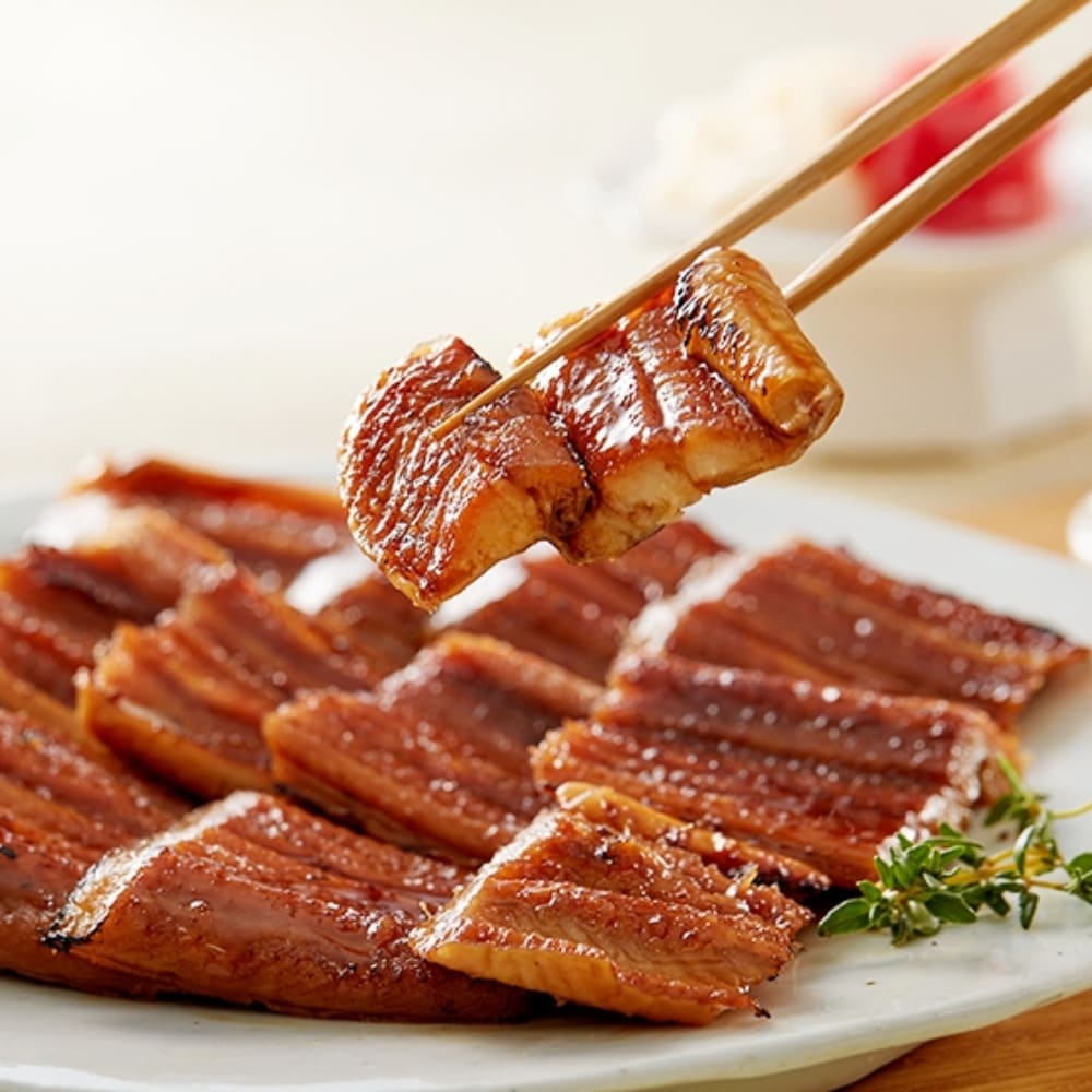 [청아씨푸드] 100% 국내산 자연산 양념 한입 맛있장어 120g 1미