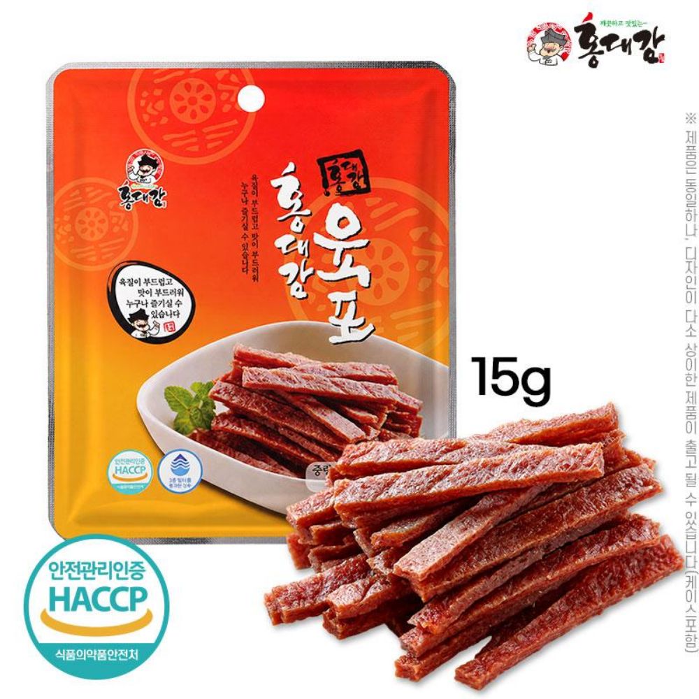 홍대감 돈육육포15g(벌크)
