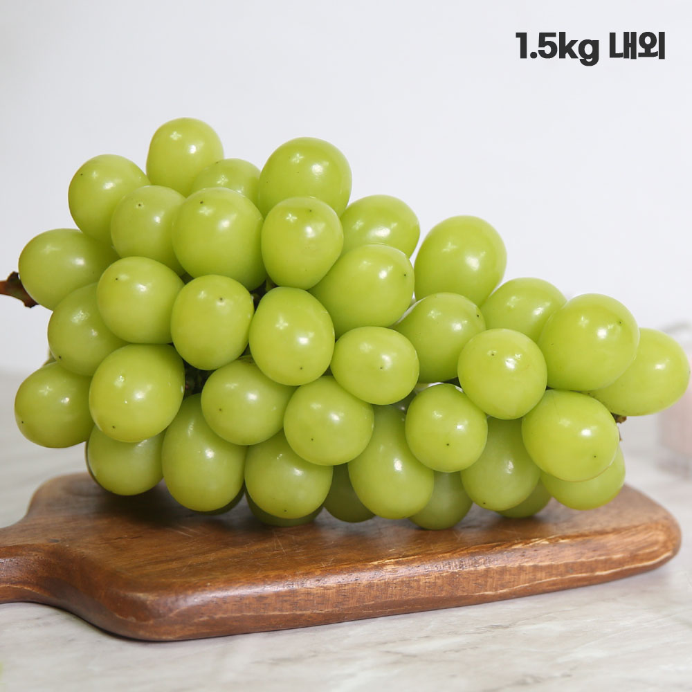 [형원농장] 더프리미엄 정품 샤인머스캣 2kg 내외(3-4송이)