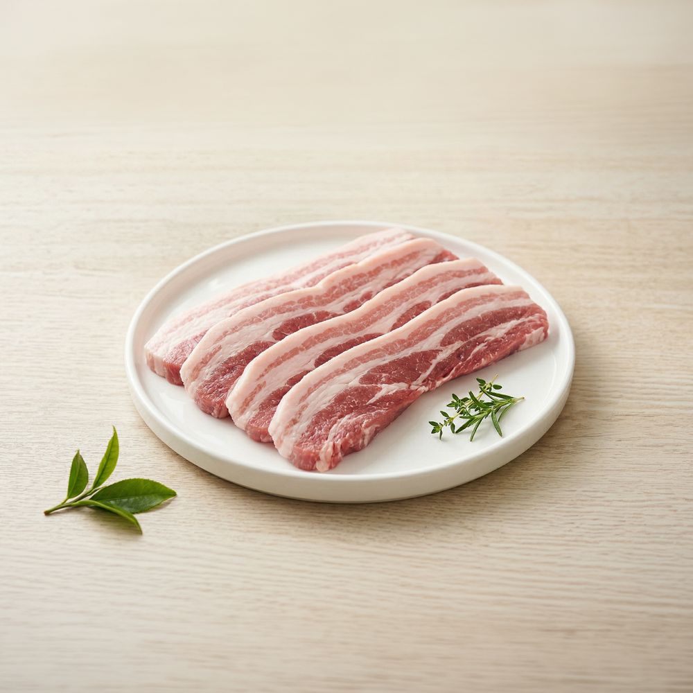 [온누리상회] 1등급 한돈(냉장) 삼겹살 200g