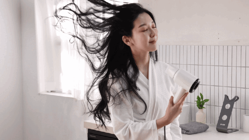 [리앤쿡] 데일리핏 헤어 스타일러+스트롱 BLDC 1600W 저소음 헤어드라이기 LCWB-HS475E / LNKD-9960W 상세 13