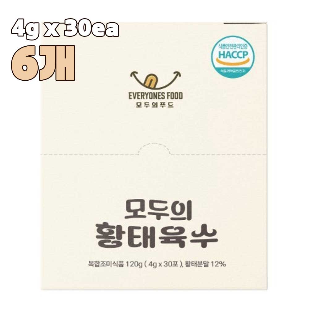 모두의 푸드 황태육수 (4g x 30ea) 6개입