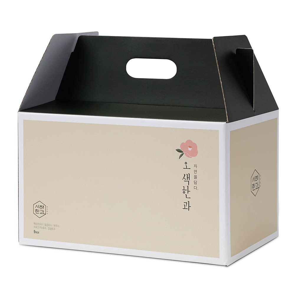[서해한과] 오색한과 9팩구성 (1000g~1100g)