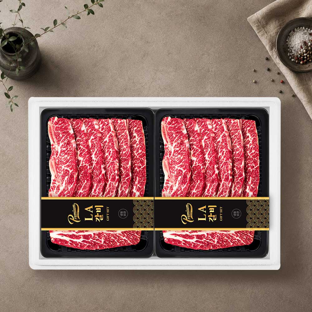 LA 꽃갈비 선물세트 3kg