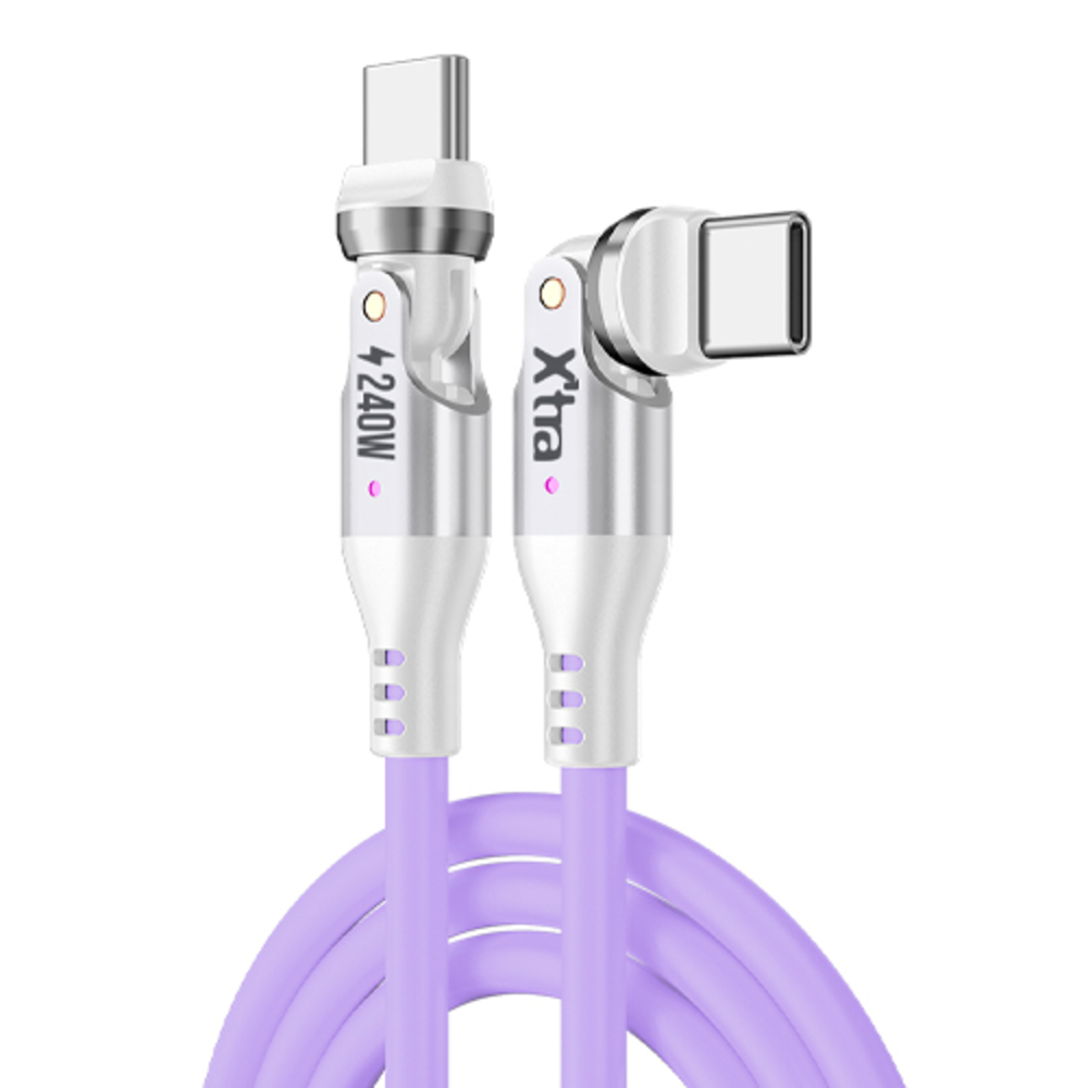 [엑스트라] 540도 회전식 240W 고속케이블 Xtra PD Cable