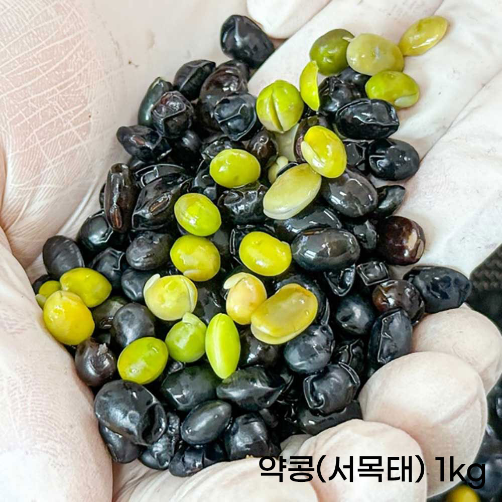 [청년농가] 국내산 쥐눈이 약콩(서목태) 1kg