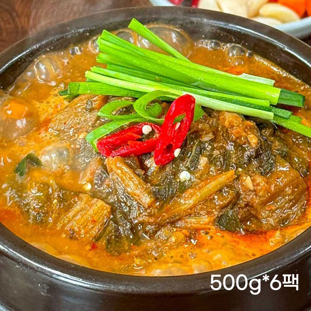 [이순미] 자포니카 풍천장어 민물장어탕 500g*6팩