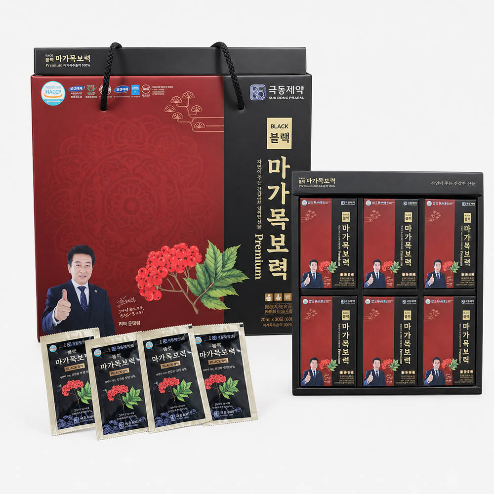 극동제약 블랙 마가목보력 30ml X 30포
