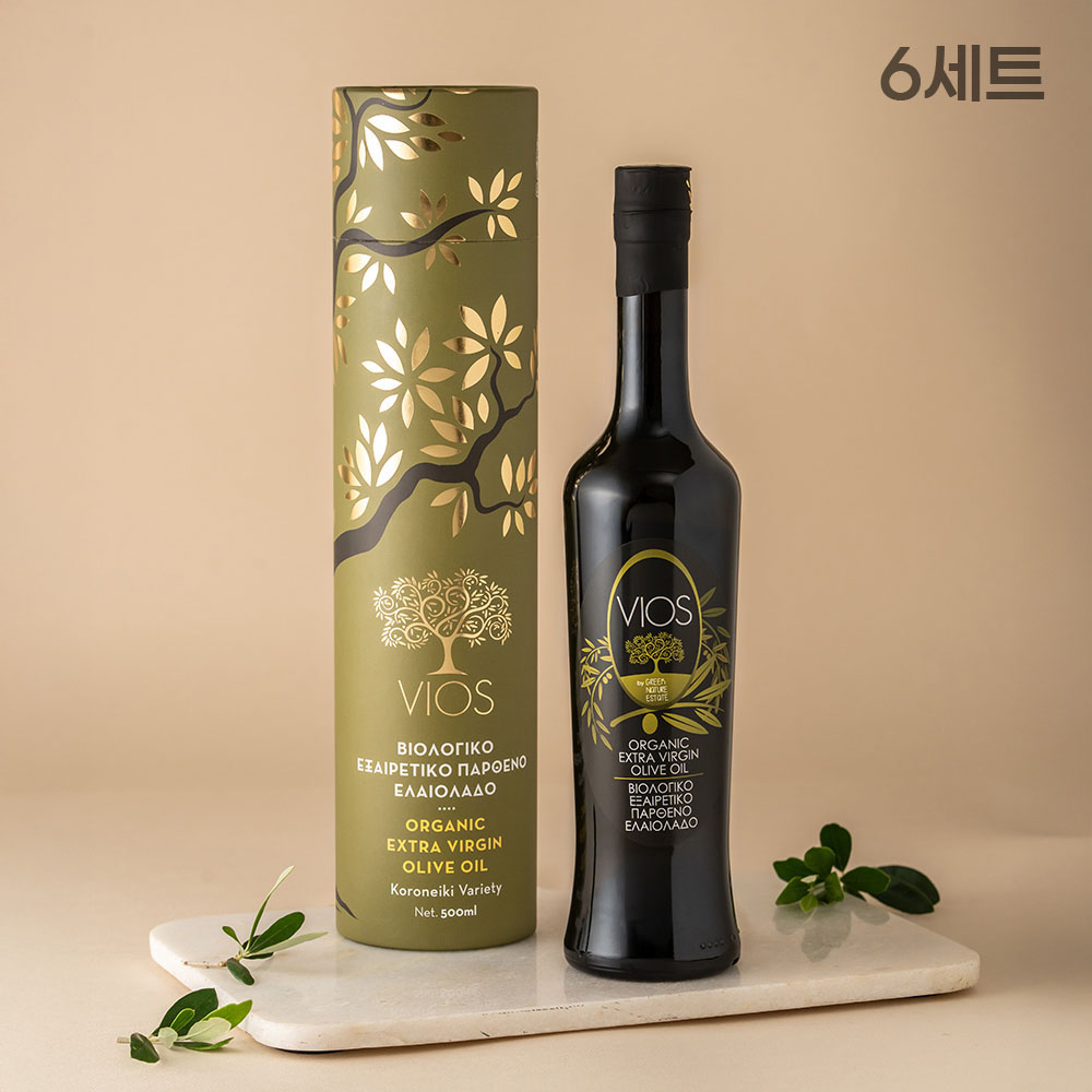 [비오스] 올리브오일 500ml 선물세트x6세트 / 1카톤