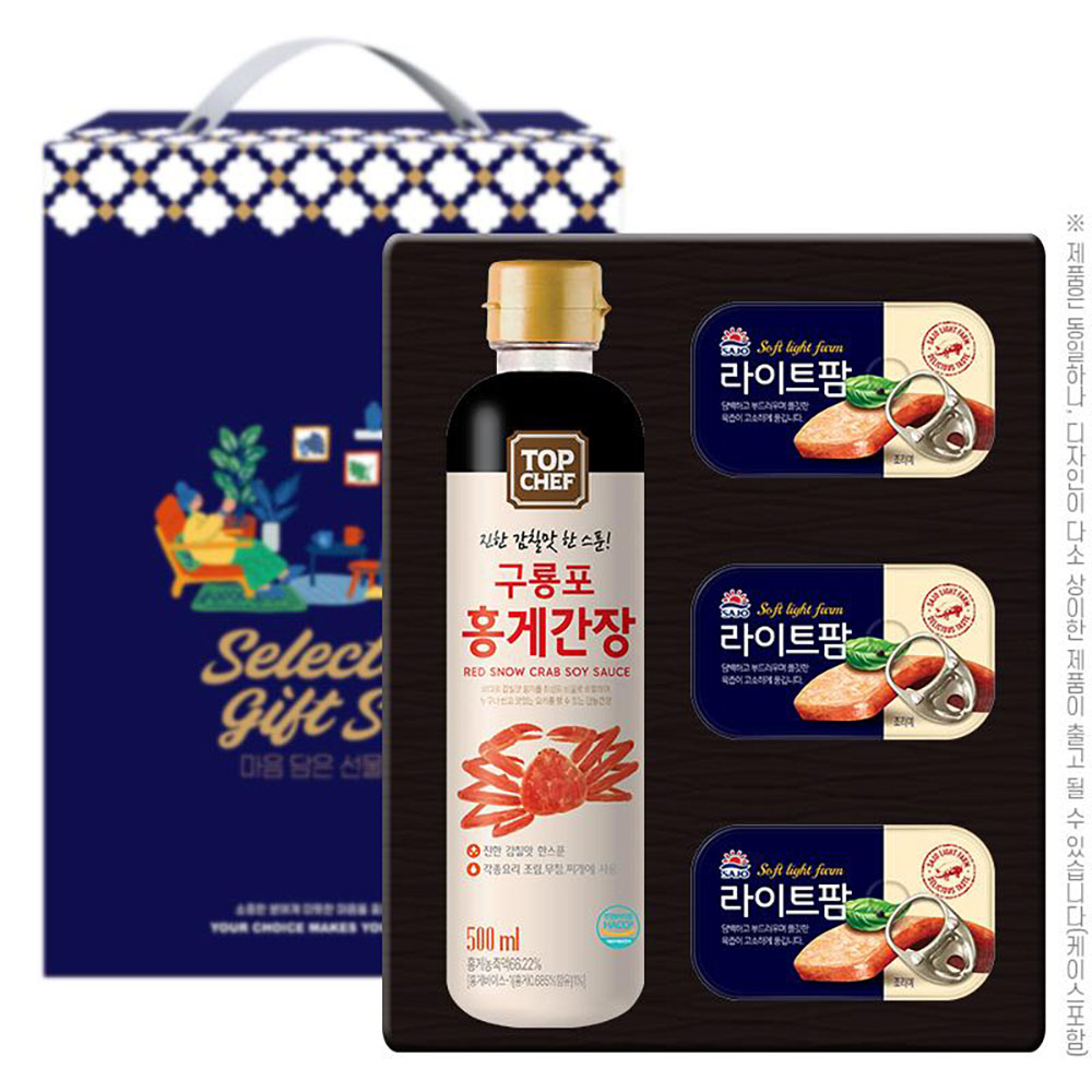 탑셰프 홍게간장 사조라이트팜 3P(4종)