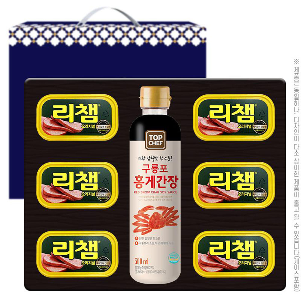 탑셰프 홍게간장 동원리챔 6P(7종)