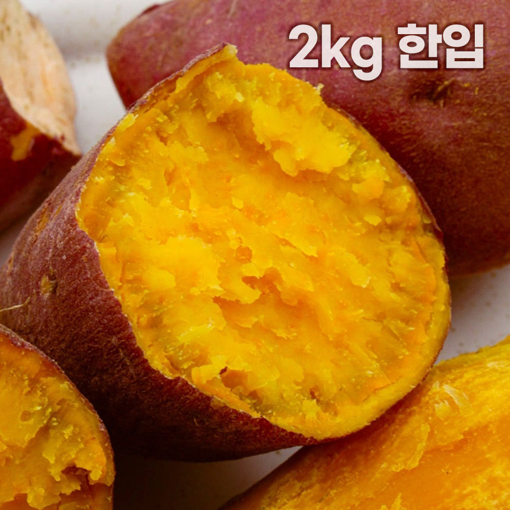 해남 직송 호박고구마 2kg 한입