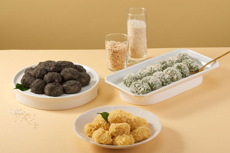 [100% 국산 찹쌀 사용] 경기도가 호박 쌀 카스텔라 인절미 150g 상세 3