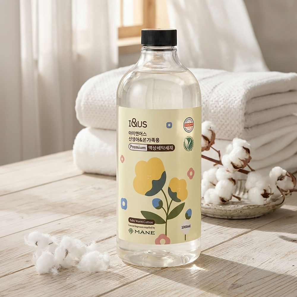 [아이앤어스] 신생아&온가족용 액체 세탁세제(1000ml)