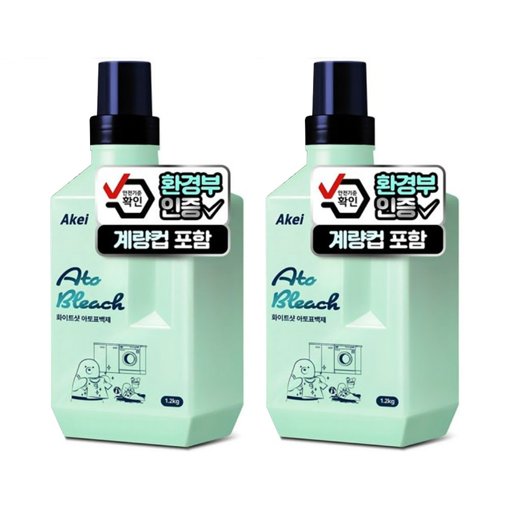 [아케이] 리빙 화이트샷 아토표백제 1.2kg 2개