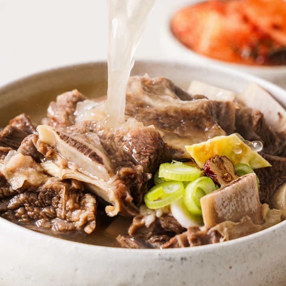[찬스푸드클럽] 진하게 우려낸 푸짐한 참 갈비탕 500g 4팩