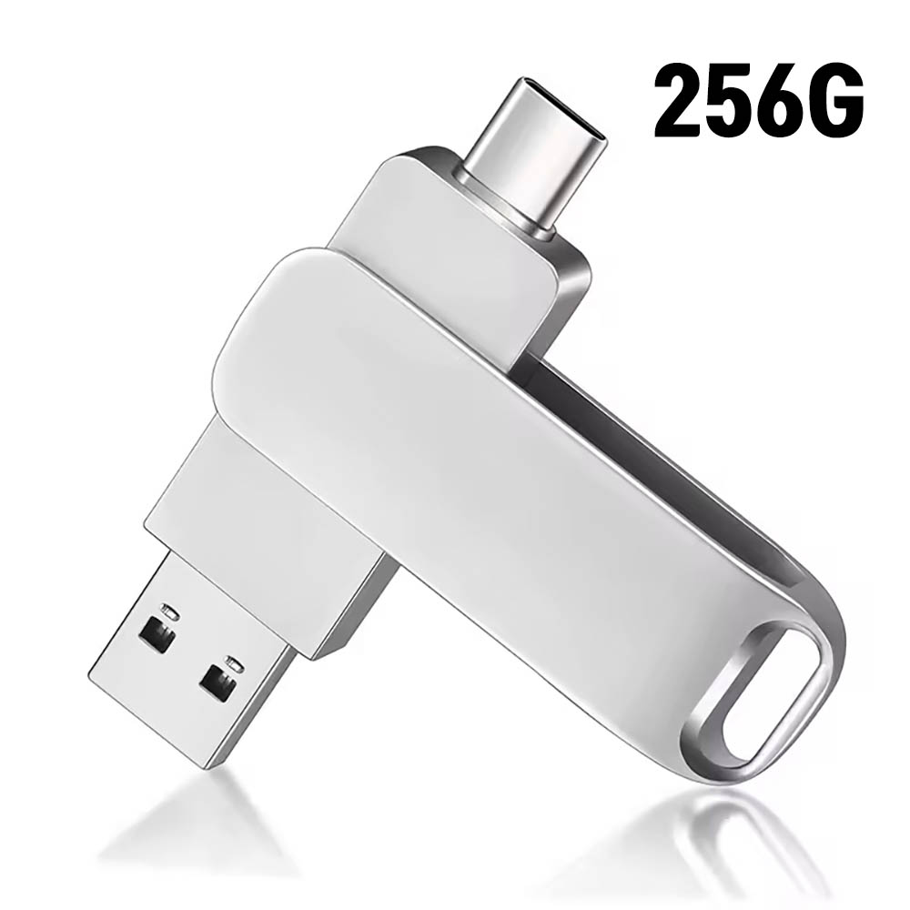 [보스위즈] USB 3.2 C타입 OTG 2in1 유에스비 양면스윙 메모리 벌크형 256G