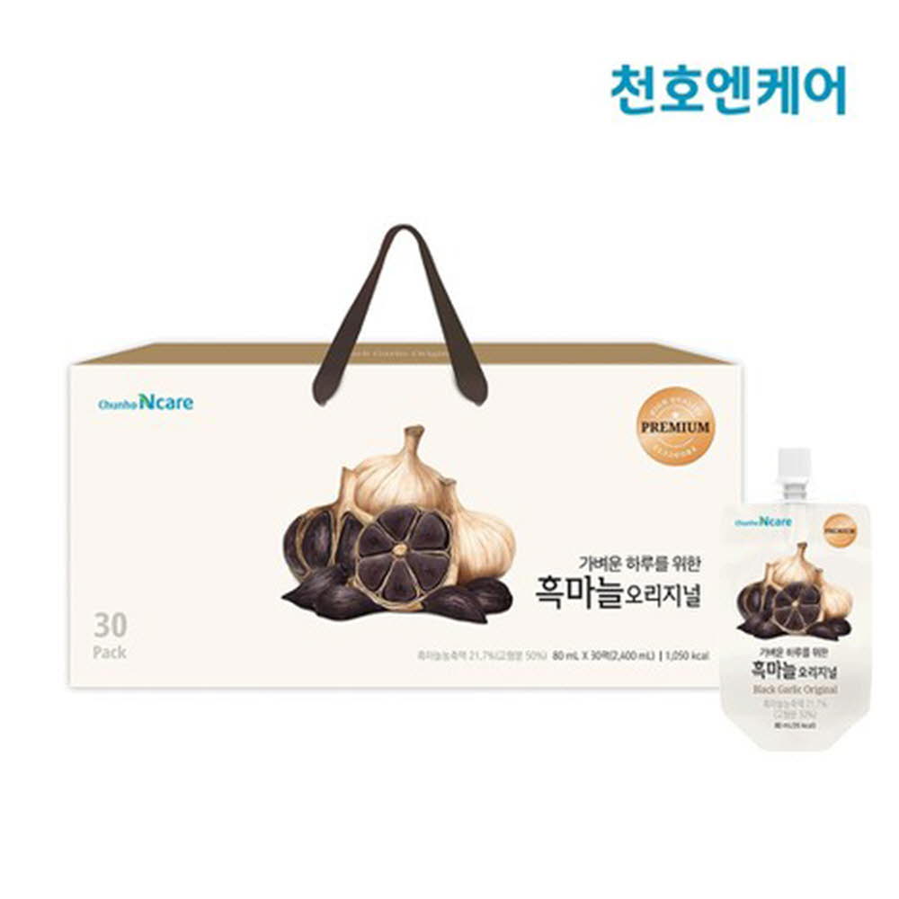 [천호엔케어] 흑마늘 오리지널 80ml*30포 00484