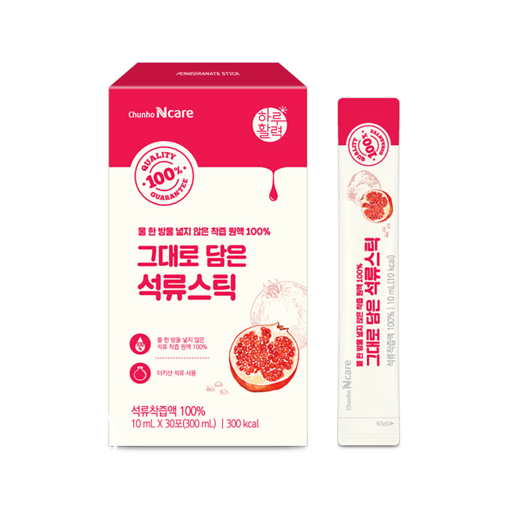 [천호엔케어] 그대로 담은 석류스틱 10ml x 30팩 x 3박스 01991