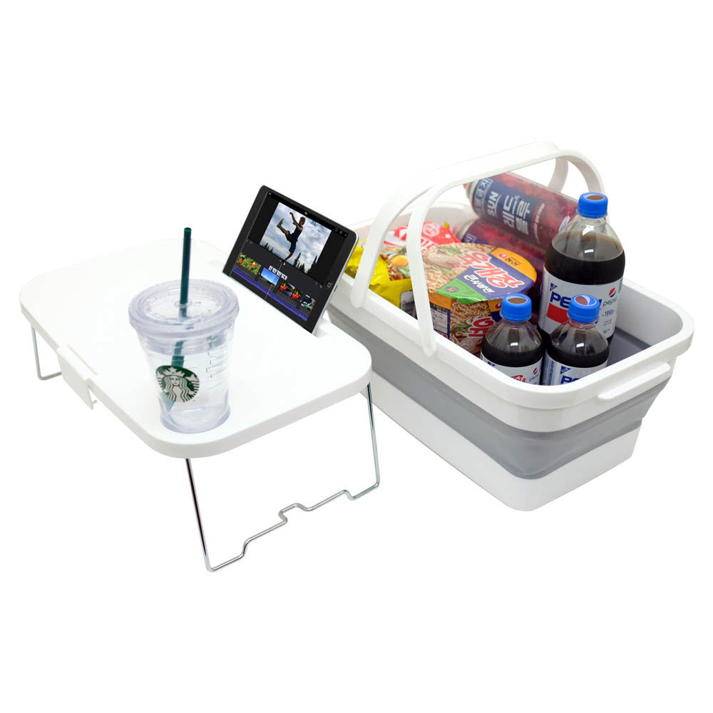 에코너 폴딩 테이블 & 바스켓 15L