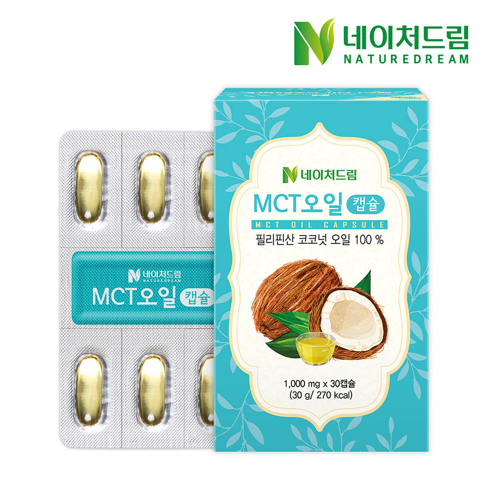 네이처드림 MCT오일 1000mg x 30캡슐