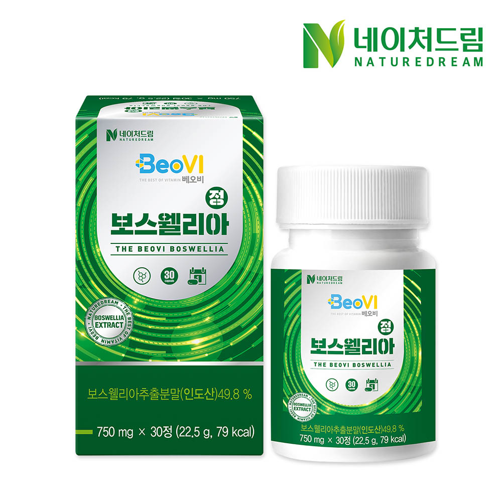 네이처드림 베오비 보스웰리아정 750mg x 30정