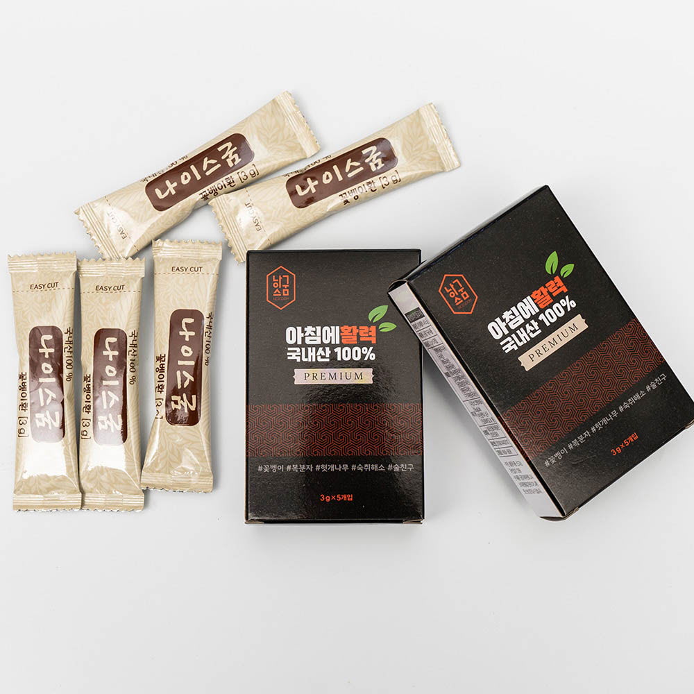 나이스굼 아침에활력 5포+5포 (총 10포) /체험용