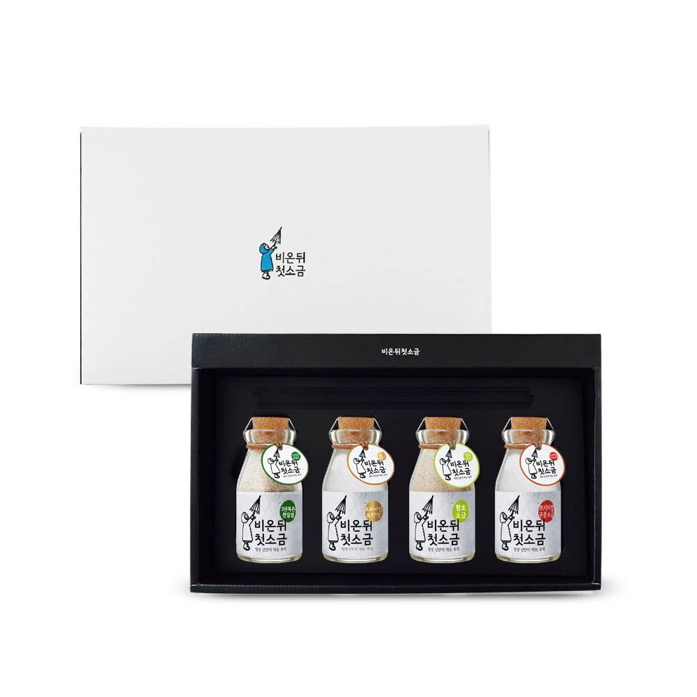 [비온뒤 첫소금] 프리미엄 소금세트 실속2호