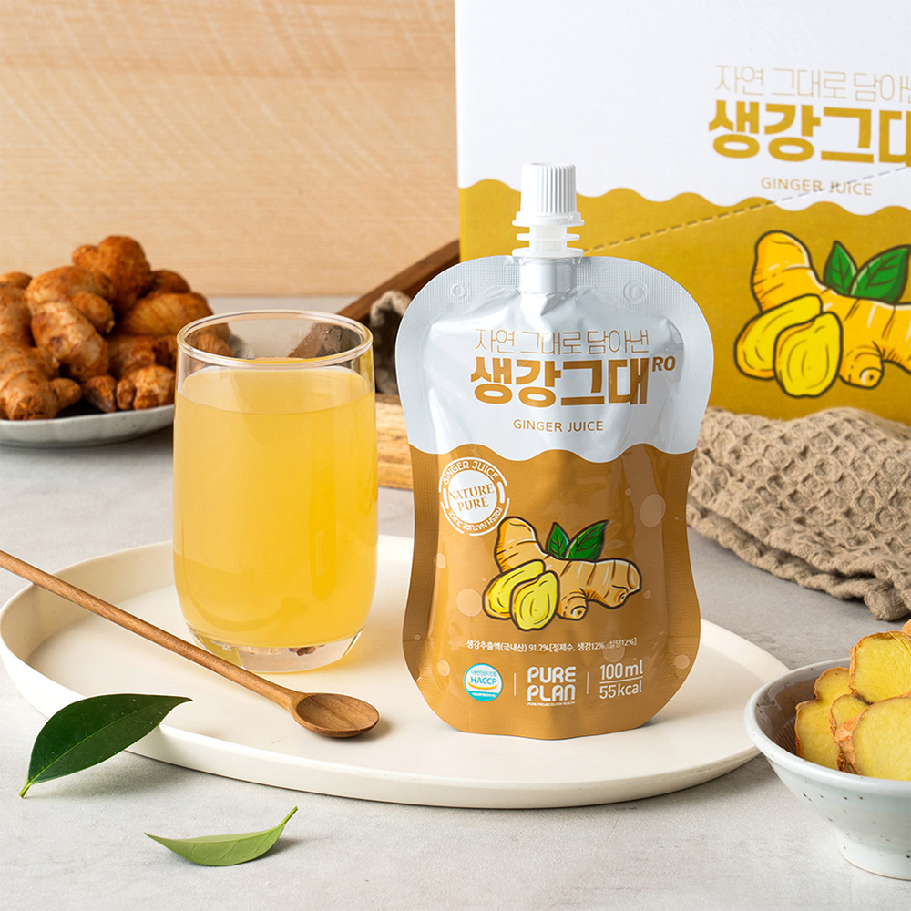 퓨어플랜 생강 그대로 1,500ml (100ml*15pack)