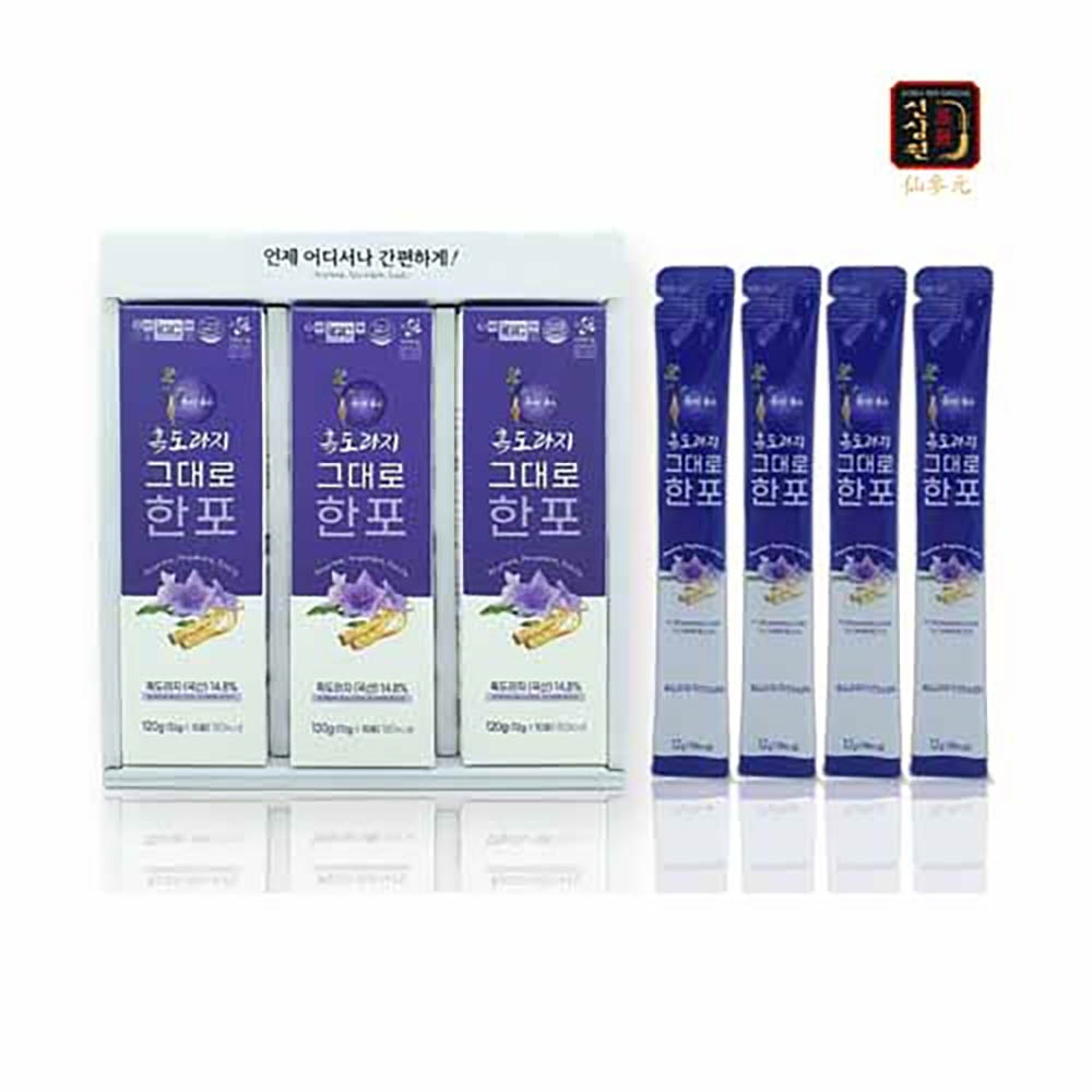 허니비푸드 흑도라지 그대로 한포 12g*30포