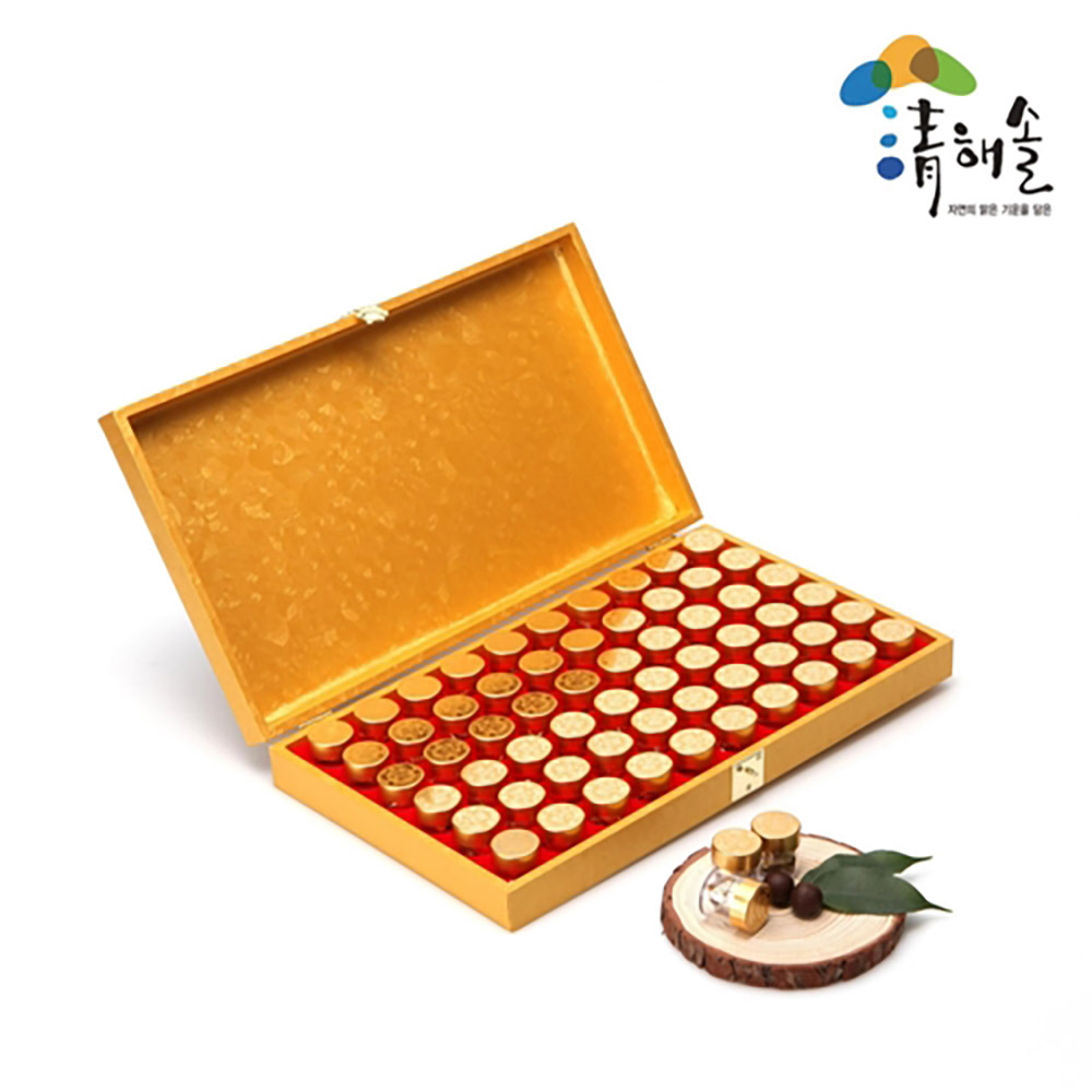 청해솔 명품공본단골드 1box (3.75g X 60환)+정품쇼핑백