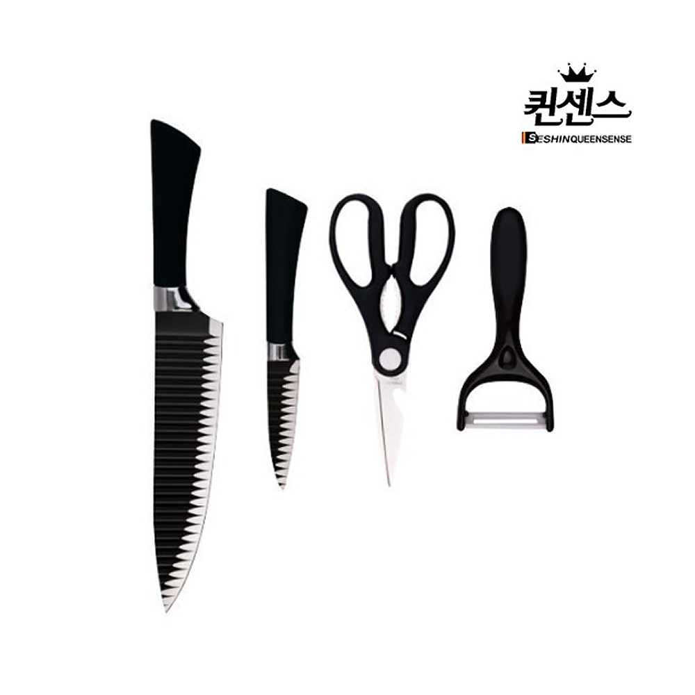 퀸센스 프리미엄 칼 4종세트