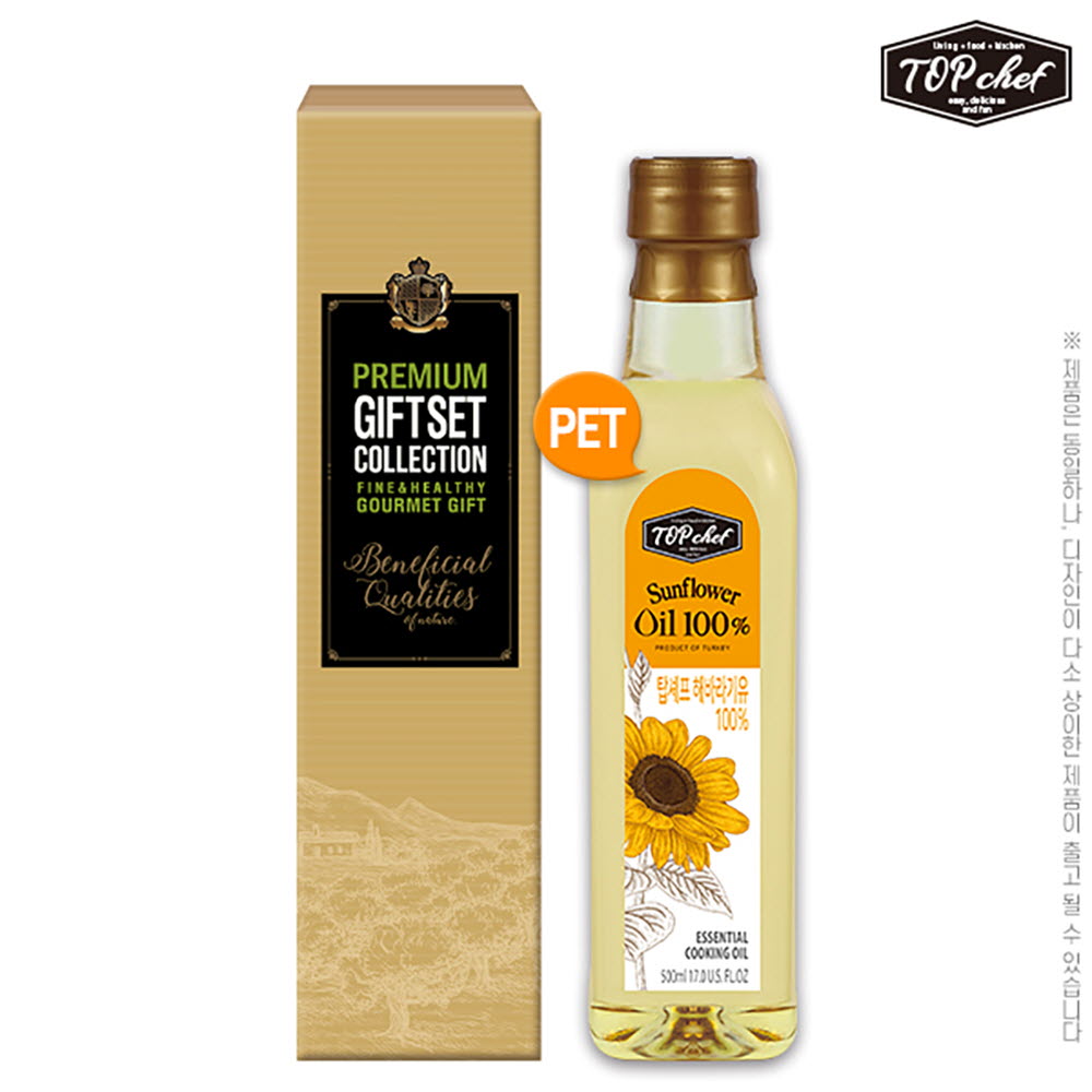 탑셰프 페트해바라기유500ml 1P