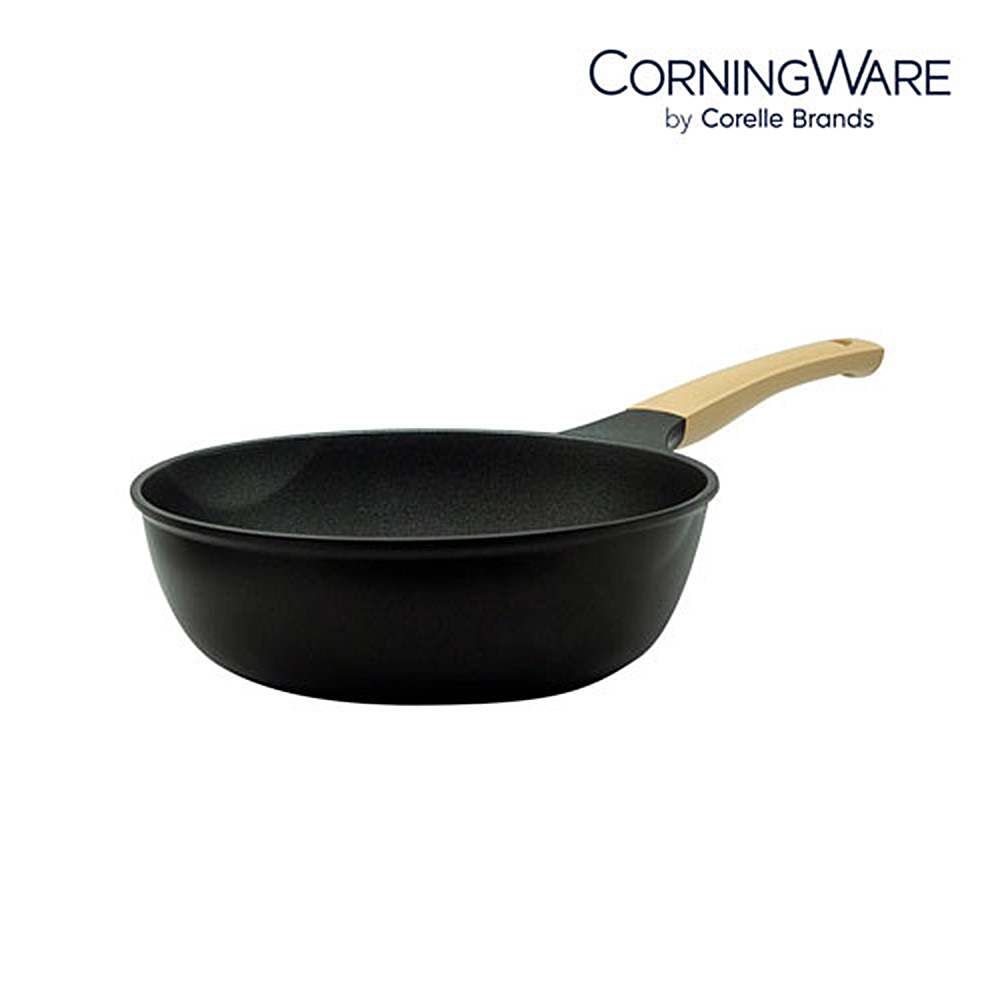 코닝웨어 블랙라벨 티타늄 쿡웨어 궁중팬 28cm CW-28W-BKL