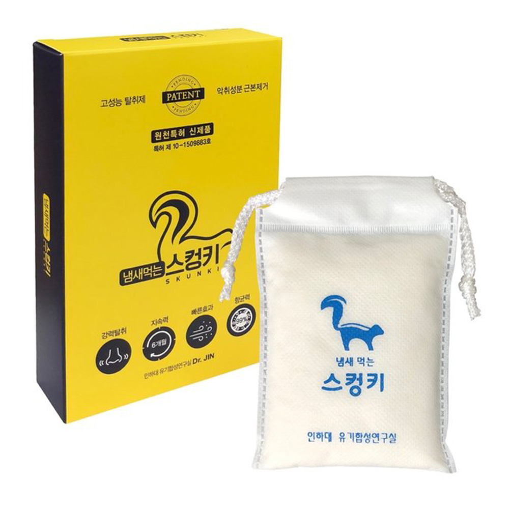 냄새먹는 스컹키 90g 탈취 정화 6개월지속