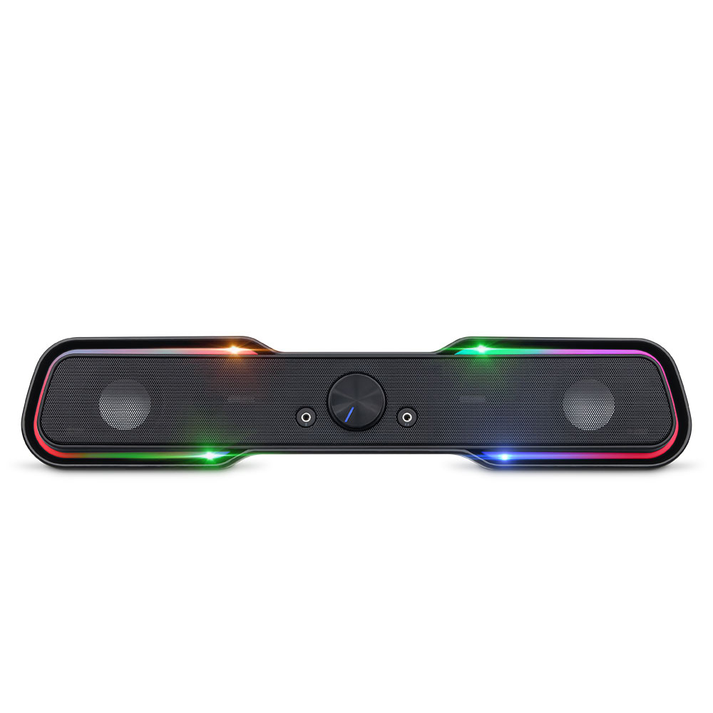 애니존 10W 고출력 RGBLED 사운드바 스피커 AZ-L100 블랙