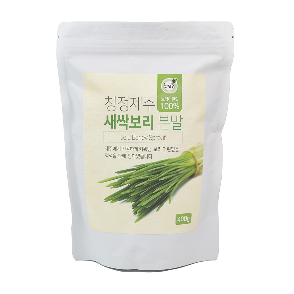 제주산 새싹보리 분말 400g