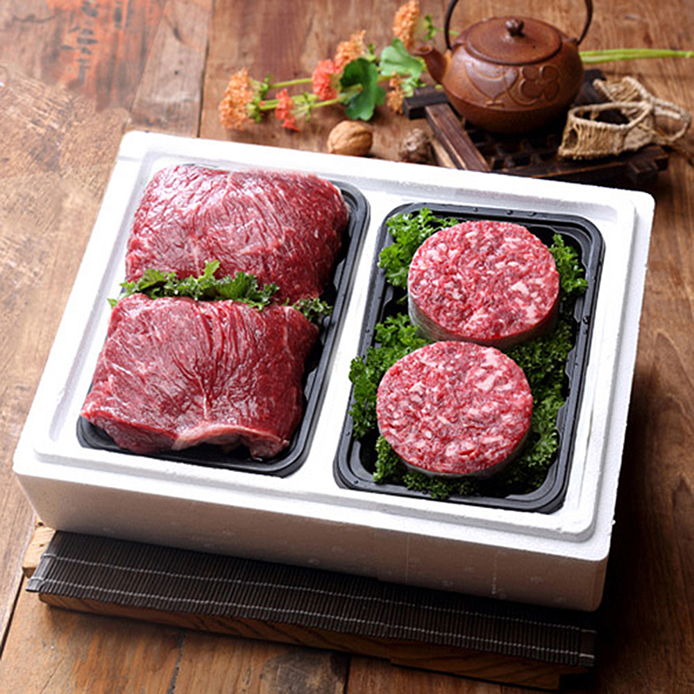 名品 횡성한우 실속세트 1kg