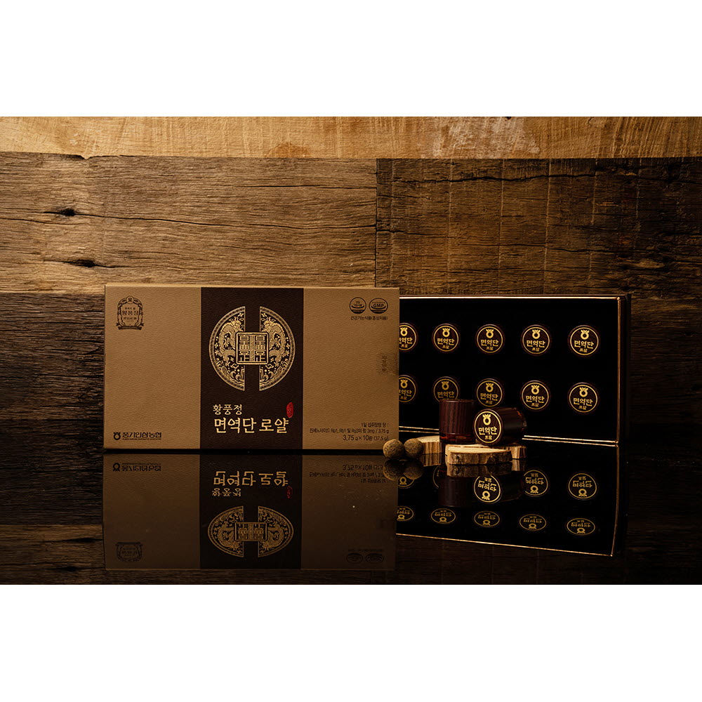 [풍기인삼농협]황풍정 면역단 로얄 3.75g x 10환 + 쇼핑백